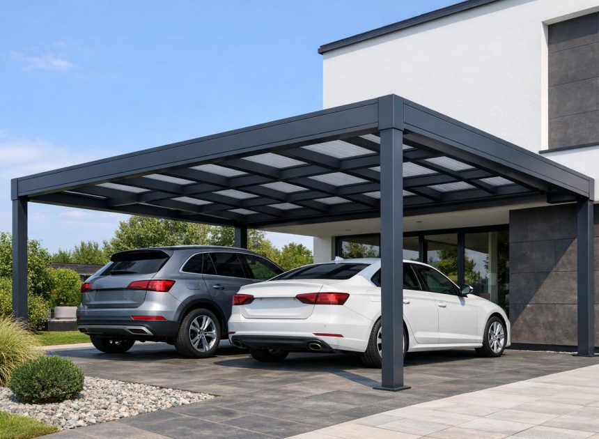 Carport jako nowoczesne zadaszenie dla samochodu: praktyczne i estetyczne rozwiązanie
