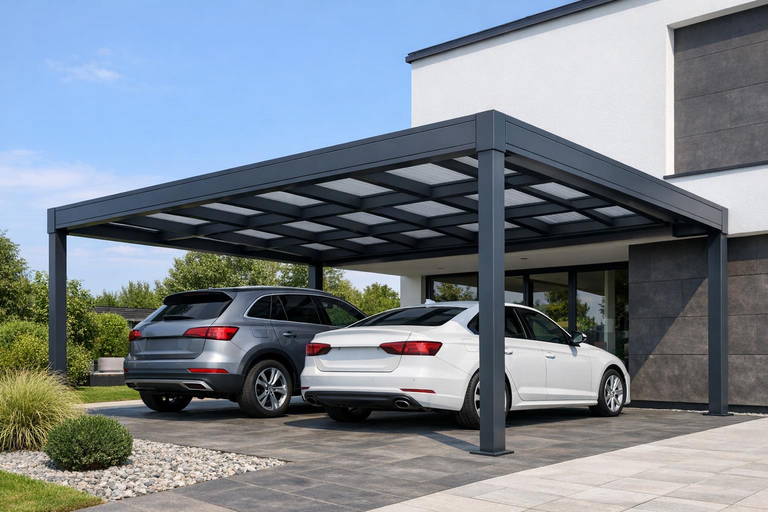 Carport jako nowoczesne zadaszenie dla samochodu: praktyczne i estetyczne rozwiązanie